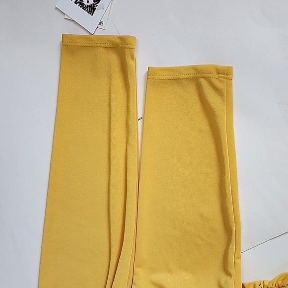 ANNE KLEIN 3/4 SLEEVE YELLOW TOP/ SIZE 10 - Picture 13 of 14